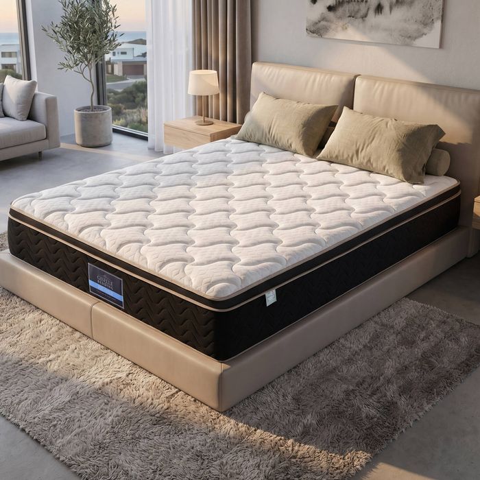 Giselle 35cm King Mattress Firm with Copper Memory Foam and Edge Support