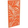 ProtectorAl 300-1200w x 1201-2400h Orange/Gloss White Jungle Unframed Composite Deco Panel