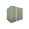Absco Sheds 2.26 x 1.52 x 1.8m Pale Eucalypt Single Door Reverse Skillion Garden Shed