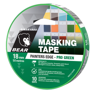 Tape Masking Bear 18mmx50m 10 Day