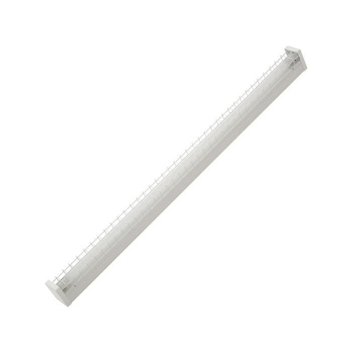 DETA 1.2m 18W Hardwired Single Wire Cage LED Batten