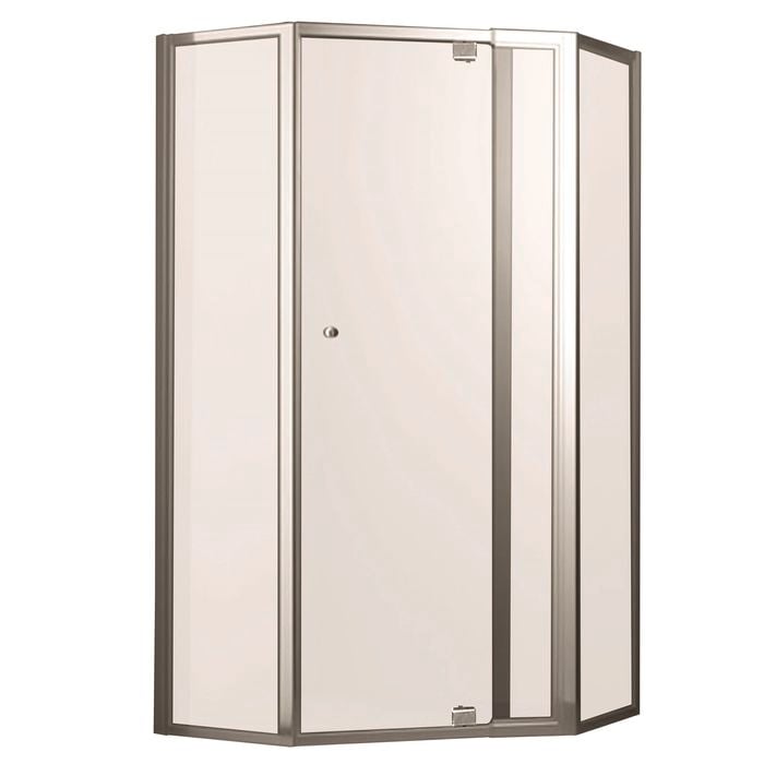 Rick McLean's 770 x 420 x 2000mm Smart Pivot Front and 2 Returns Shower Screen