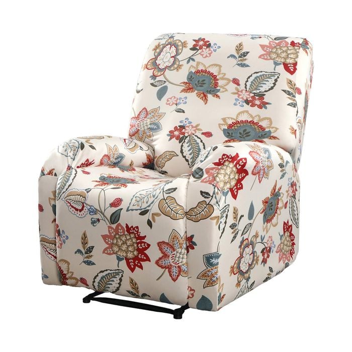 Artiss Stretch Kids Recliner Cover 4-pieces Slipcovers Printed Polyester