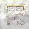 3D Retro Aircraft Hot Air Balloon Bird Quilt Cover Set Bedding Set Pillowcases 09