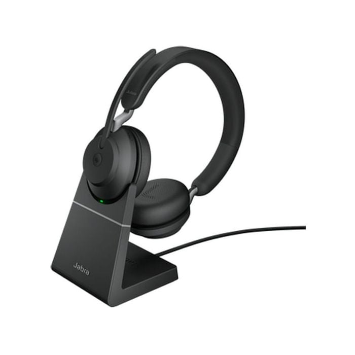 Jabra Evolve2 65 Ms Teams Usb-c Stereo Bluetooth Headset With Charging Stand [26599-999-889]