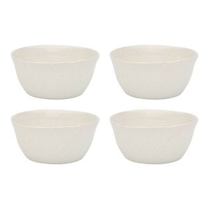 4pc Ecology Ottawa Stoneware Rice Dinner Bowl Calico Set 13.5x6cm