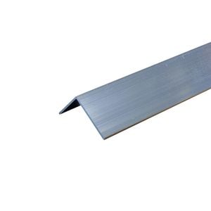 Metal Mate 20 x 12 x 1.4mm 1m Aluminium Unequal Angle - Silver