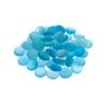 Tuscan Path 1kg 17-19mm Frosted Aqua Glass Decorative Pebble