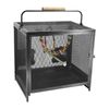 BingoPaw Portable Bird Parrot Carry Cage Pet Travel Carrier Cage 58x46x56cm