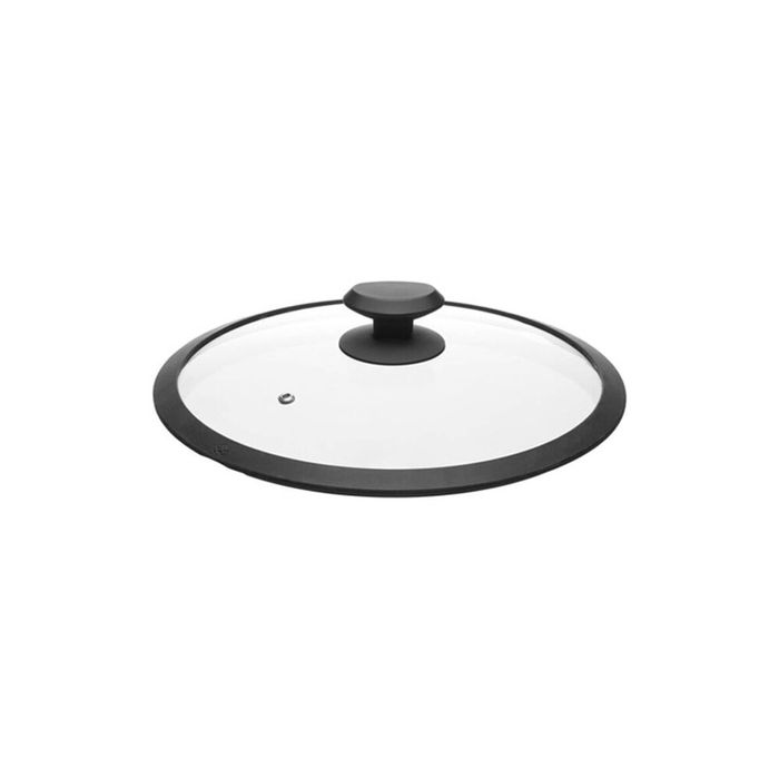Guzzini Cook & Strong Glass Lid w/ Silicone Rim 16cm For Pot/Pan/Frypan Clear