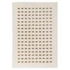 Loopsie-180cm X 120cm-balan Cream And Brown Rectangles Washable Rug