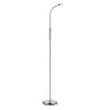 Telbix Tyler Modern Standing Floor Lamp Light Metal Nickel