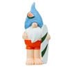 Northcote Pottery 13.2 x 26cm Surfer Gnome Polyresin Garden Statue