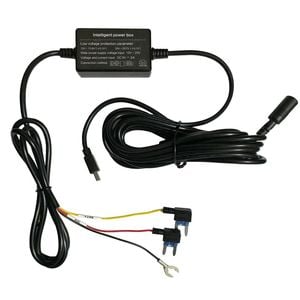 Elinz HardWire Kit for DCMAXX2CH DCMAXX3CH Car Dash Camera Enables Parking Mode 24/7 Surveillance