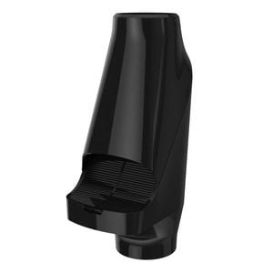 Marley Black Downpipe Curve Leaf Diverter
