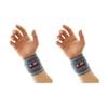 2pk Body Sculpture 4 Way Knit Elastic Wrist Support W/ Adjustable Strap Xl
