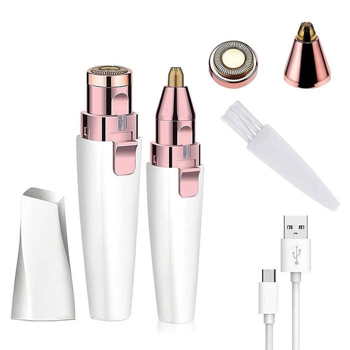 Catzon Painless Hair Remover Women Rechargeable Body Face Eyebrows