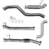Ignite Exhausts Turbo Back For Mazda Bt50 B30b 3" No Cat & Hotdog Raw Aluminised Steel
