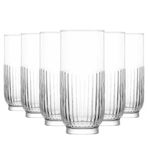 LAV Tokyo Highball Glasses - 540ml - Clear - Pack of 6