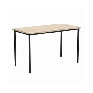 Olg Ekosystem Canteen Table Black Frame Nordic Maple Top L1500mm X W600mm