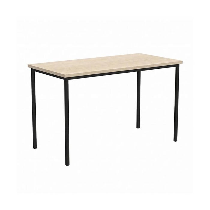 Olg Ekosystem Canteen Table Black Frame Nordic Maple Top L1500mm X W600mm