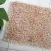 Luxury High Pile Soft Non Slip Bath Mat - Cream