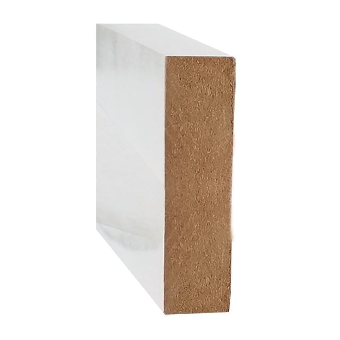 Hume 42 x 12mm 5.4m DAR White MDF Primed