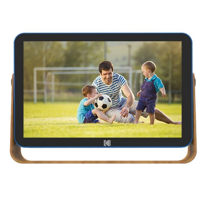 Kodak 10-inch Portable WiFi Digital Photo Frame RWF-108, 32GB Internal Ocean Blue