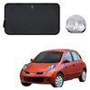 Front Windscreen Sun Shade for Nissan Micra 2007 - 2010 (K12) - Standard 150 x 85 cm - Black