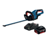 Bosch 18V Professional 50cm Hedge Trimmer w/anti-blocking system 5.0Ah Kit