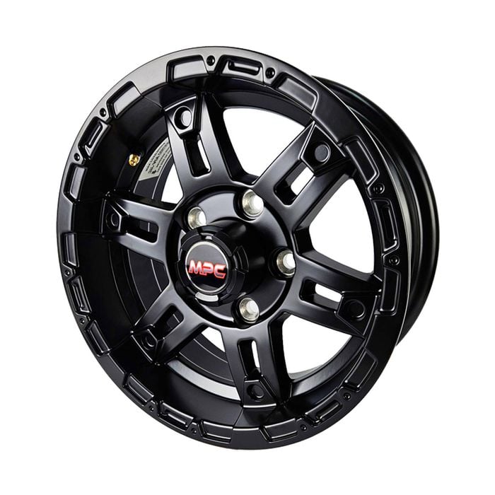 13 X 5.5″ Ford Aluminum Alloy Mag Trailer Rim Wheel Mpc Devil Satin Black - Wrf13asb