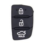 TKW 3 Button Flip Key Replacement Rubber Buttons to suit Hyundai ix35, i20, Elantra, Santa Fe - Various Models