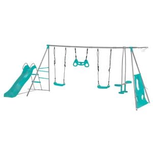 Swing Slide Climb Teal Swing It Max Playset