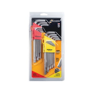 Bondhus 22 Piece Imperial/Metric Long Keys Hex Set 