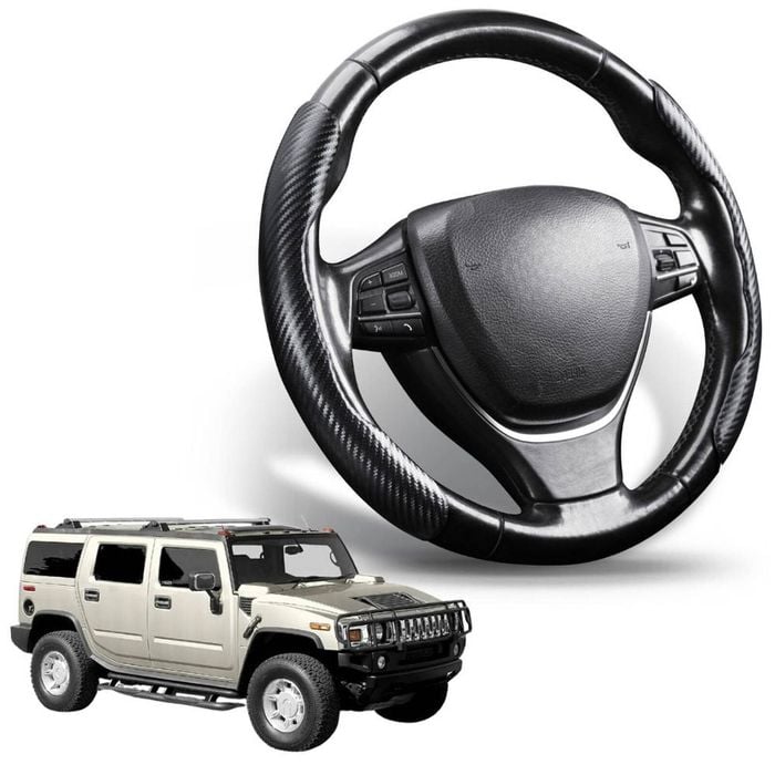 Segmented Steering Wheel Cover for Hummer H2 2003 - 2009