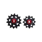 BBB Rollerboys Derailleur Pulleys 12T - 14T Ceramic 12T Black/Red