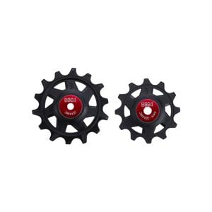 Bbb Rollerboys Derailleur Pulleys 12t - 14t Ceramic 12t Black/red