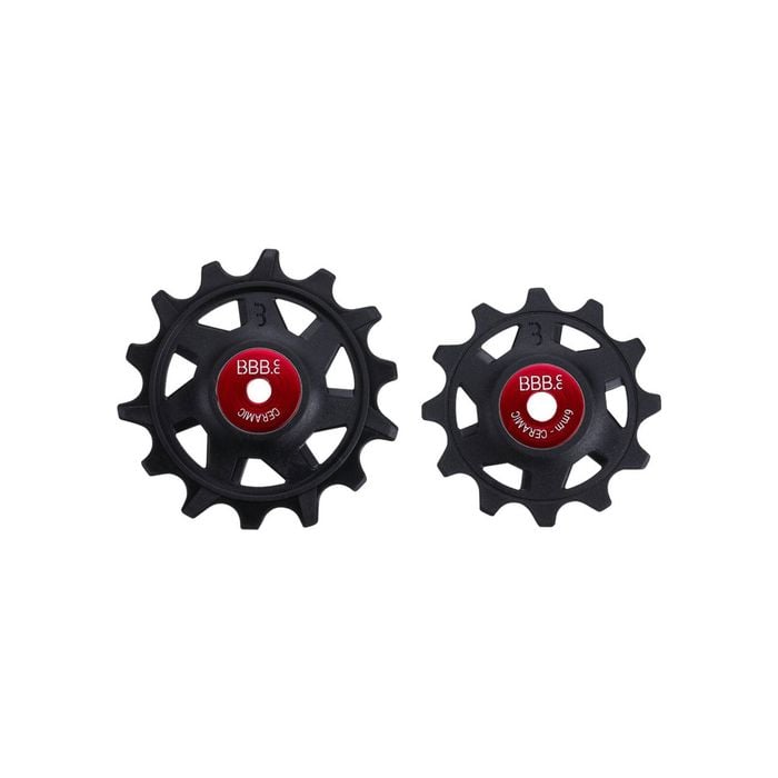 Bbb Rollerboys Derailleur Pulleys 12t - 14t Ceramic 12t Black/red