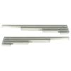 Cal Custom Spark Plug Wire Separators Ball Milled Design Polished Aluminium