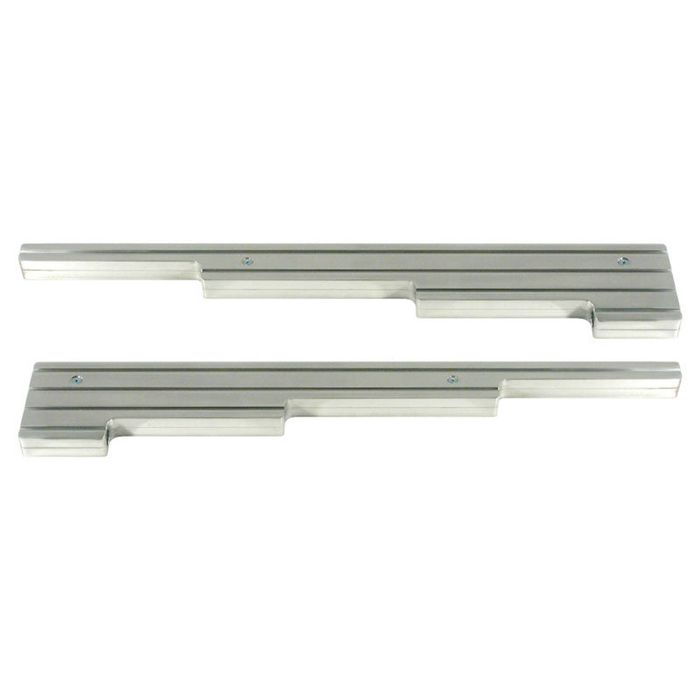 Cal Custom Spark Plug Wire Separators Ball Milled Design Polished Aluminium