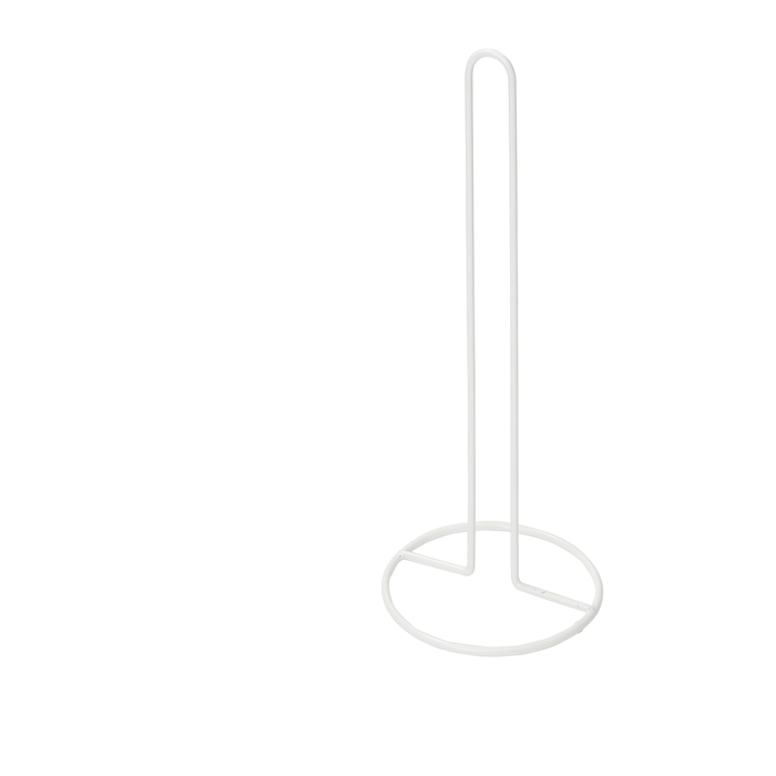 Practa White Paper Towel Holder