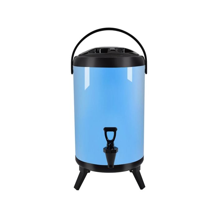 SOGA 16L Stainless Steel Insulated Hot & Cold Beverage Dispenser - Blue