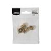 Taskmaster M8 Electro Brass Cross Connector Dowel - 4 Pack