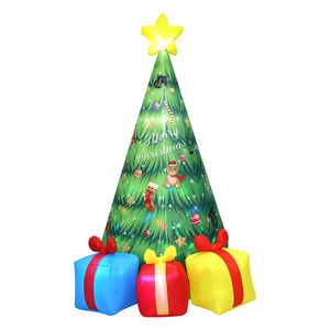 Santaco 2.4m Christmas Inflatable Tree With Presents Outdoor Decor