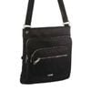 Pierre Cardin Nylon Anti-theft Cross Body Bag Black 29x6x35cm