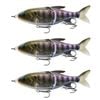 3x 13 Fishing 185mm Glidesdale Jointed Glidebait Fishing Lures - Rusty Bream