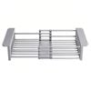 Catzon Stainless Steel Drain Basket Retractable Kitchen Sink Organizer