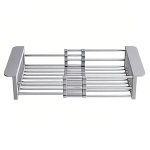 Catzon Stainless Steel Drain Basket Retractable Kitchen Sink Organizer