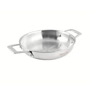 Tramontina Fry Pan Tri-Ply Stainless Steel Double Handle Induction Safe 26cm