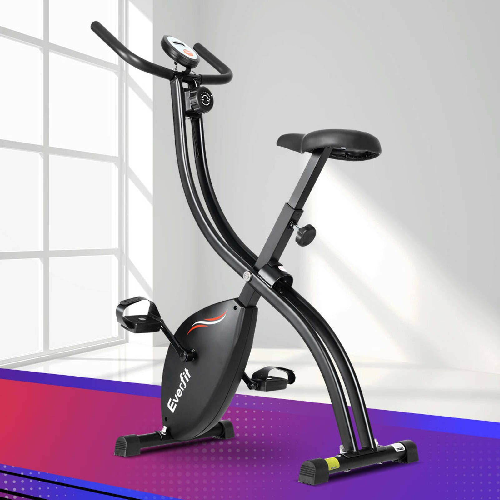 Roger black gold folding exercise bike review sale